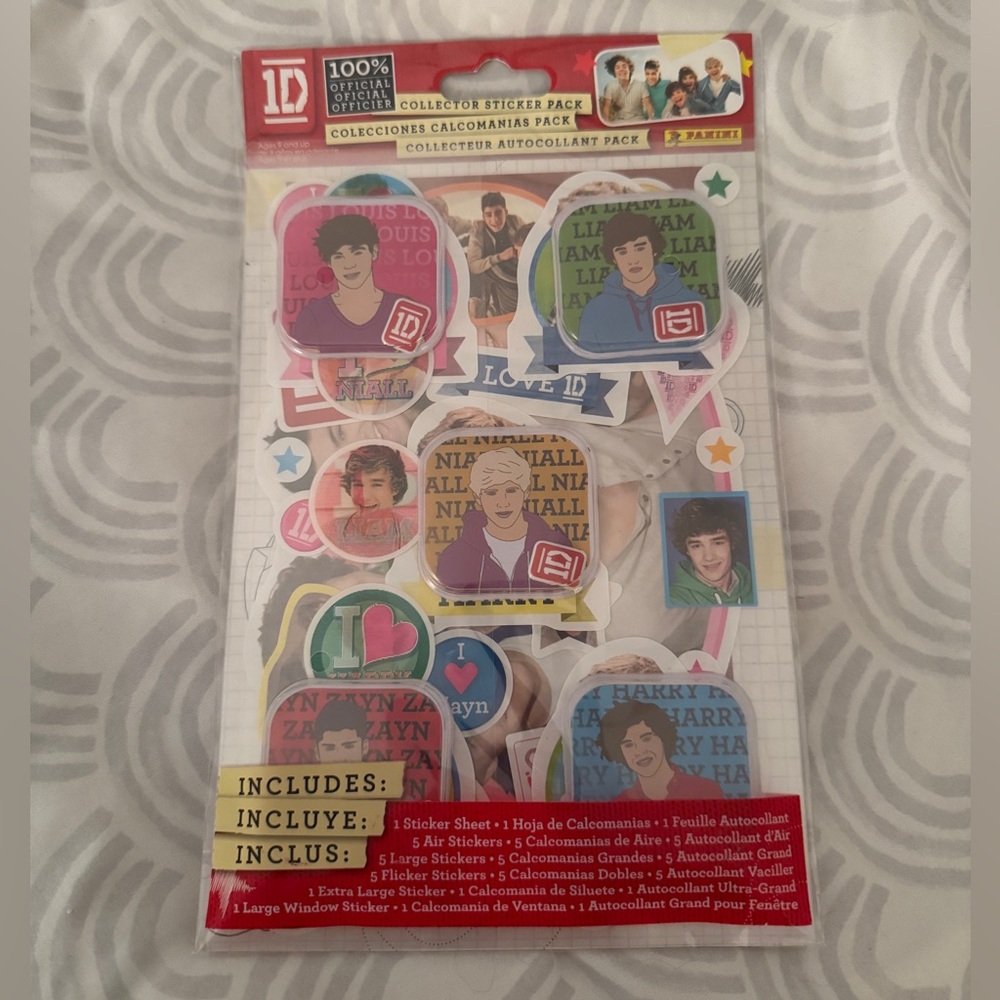 One Direction Collector Sticker Pack